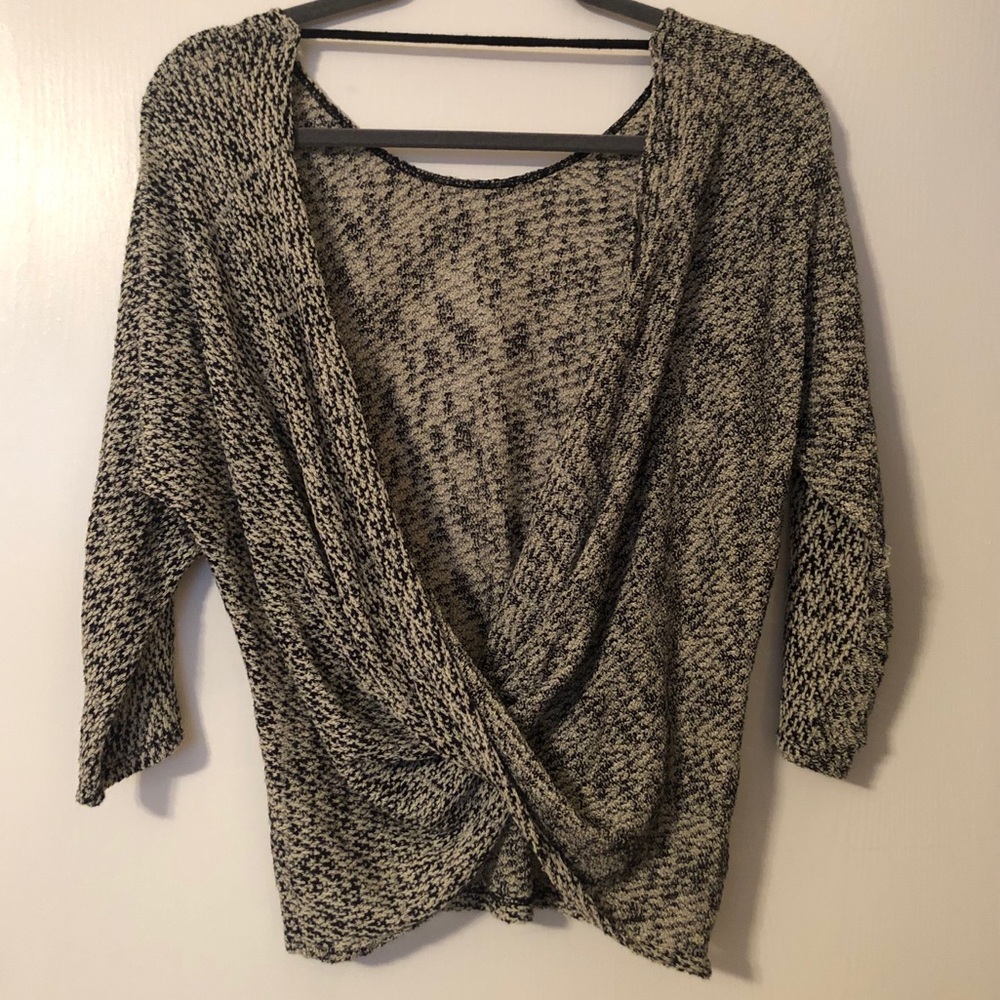 Daytrip Backless Sweater Top